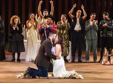 A Unique Wedding at Central Park’s Delacorte Theater