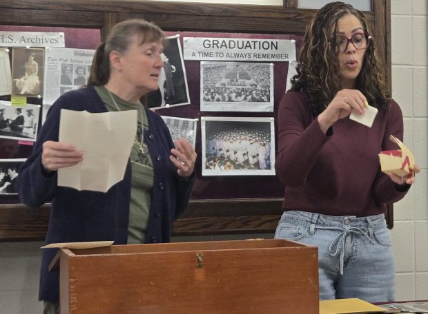 Elgin High School’s 1976 Time Capsule Revealed
