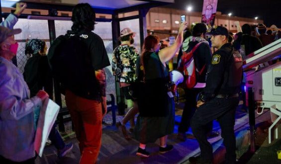 Newark Mayor Announces Reduced Police Presence at Delaney Hall Protests