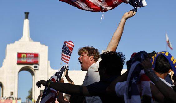 Fans Flock to affordable World Cup Viewing at Coliseum