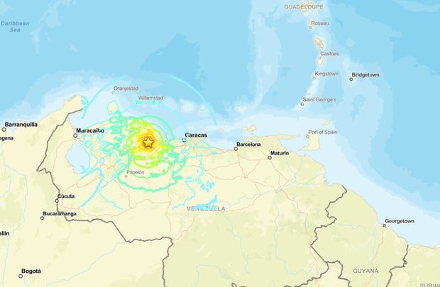 Venezuela Struck by 7.1 Magnitude Earthquake