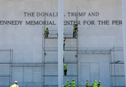 Trump’s Name Removed from Kennedy Center