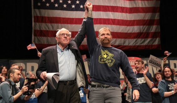 Sanders Silent on Abuse Allegations Against Maine Senate Candidate Platner