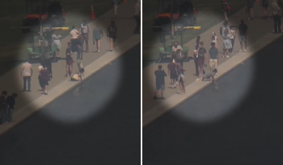 Lincoln Memorial Pool Vandalism Investigation Underway