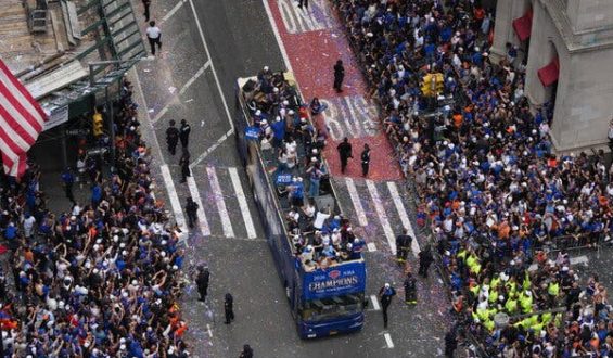 Knicks Fan in Viral Trash Can Incident No Longer with JPMorgan Chase