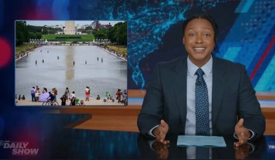 Josh Johnson Highlights the Reflecting Pool as a Surprising Tourist Draw