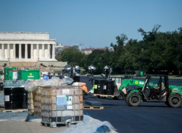 Lincoln Memorial Reflecting Pool Renovation Progresses Under Trump