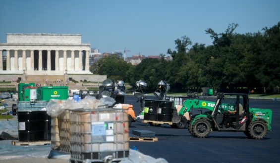 Lincoln Memorial Reflecting Pool Renovation Progresses Under Trump