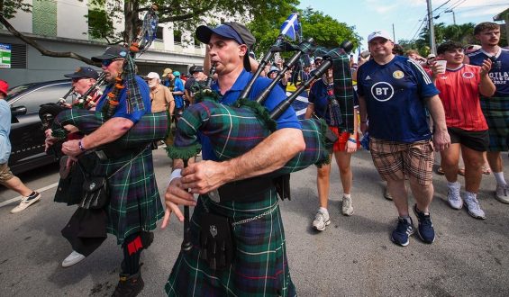 Scotland’s Tartan Army Brings World Cup Excitement and Charity to the U.S.