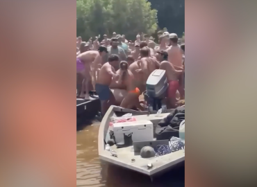 Massive Brawl Erupts at South Carolina River Hangout