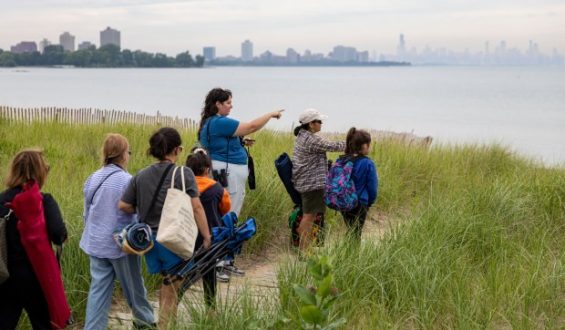 Chicago BIPOC Birders Cultivate Community with Pride Sit at Rainbow Beach