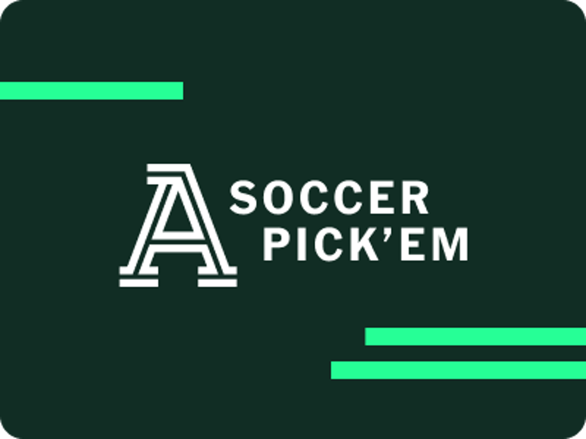 Compete in The Athletic’s Soccer Pick’em Game