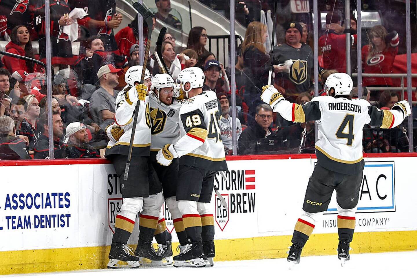 Golden Knights Lead Hurricanes in Game 2 of Stanley Cup Final