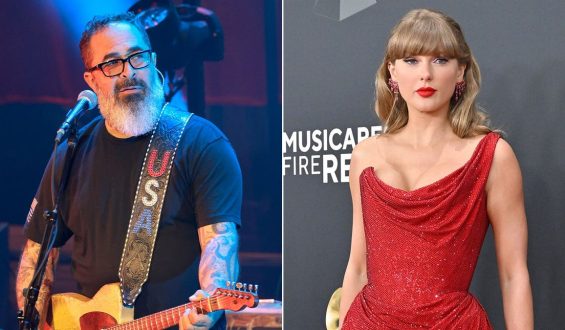 Aaron Lewis Reacts to Shredded Album Cover in Taylor Swift Merchandise Box