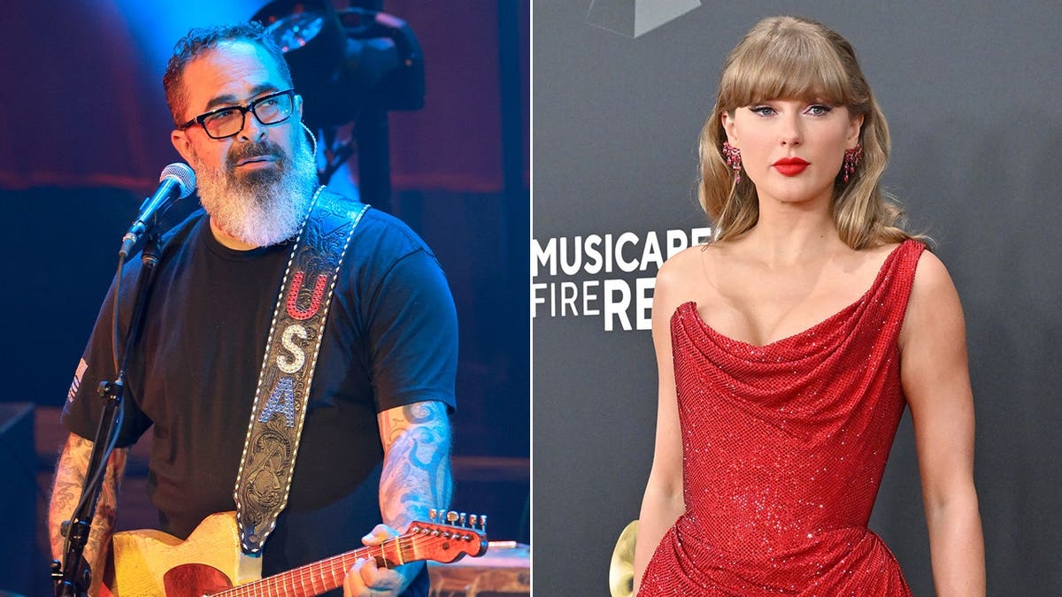 Aaron Lewis Reacts to Shredded Album Cover in Taylor Swift Merchandise Box