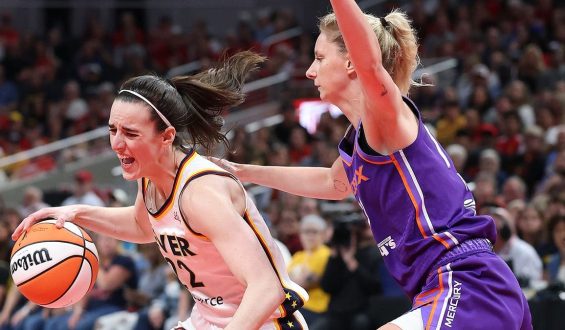 Caitlin Clark Exits Game Early Due to Back Issue, Phoenix Mercury Edges Out Indiana Fever