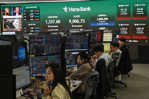 Global Stock Markets Witness Steep Declines Amid Tech Sell-Off