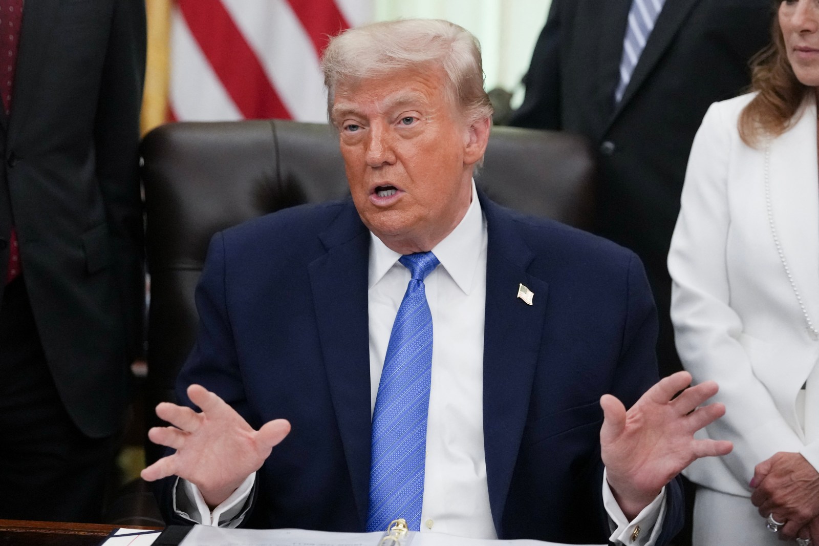Trump Shares ‘West Wing’ Clip Amid U.S.-Iran Tensions