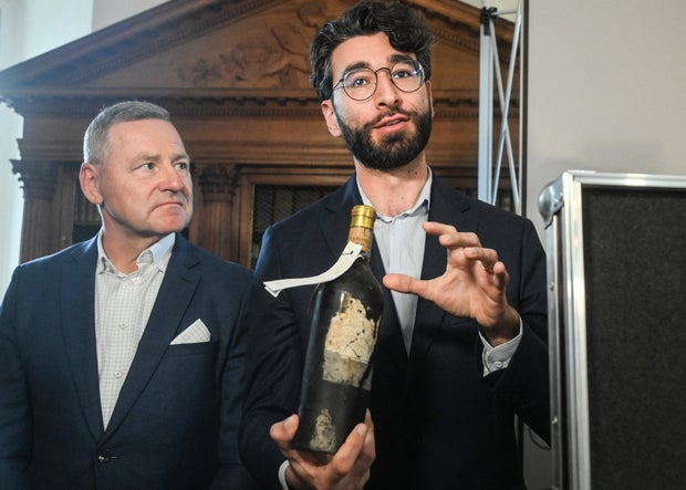 Rare Chateau d’Yquem Wines Restored After Decades Hidden Under Czech Castle