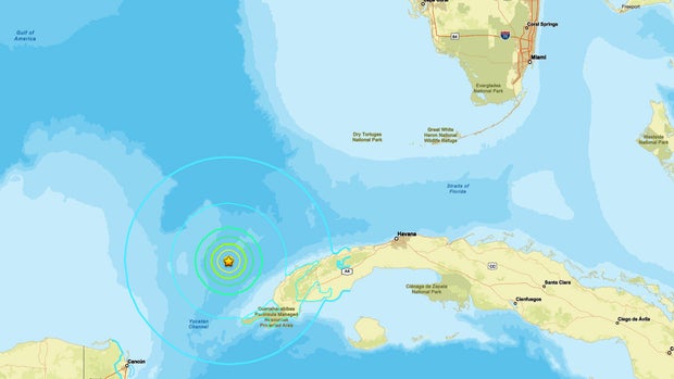 Earthquake Felt in Florida After Cuba Quake