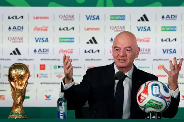FIFA President Faces Criticism as World Cup Looms Amid Controversies