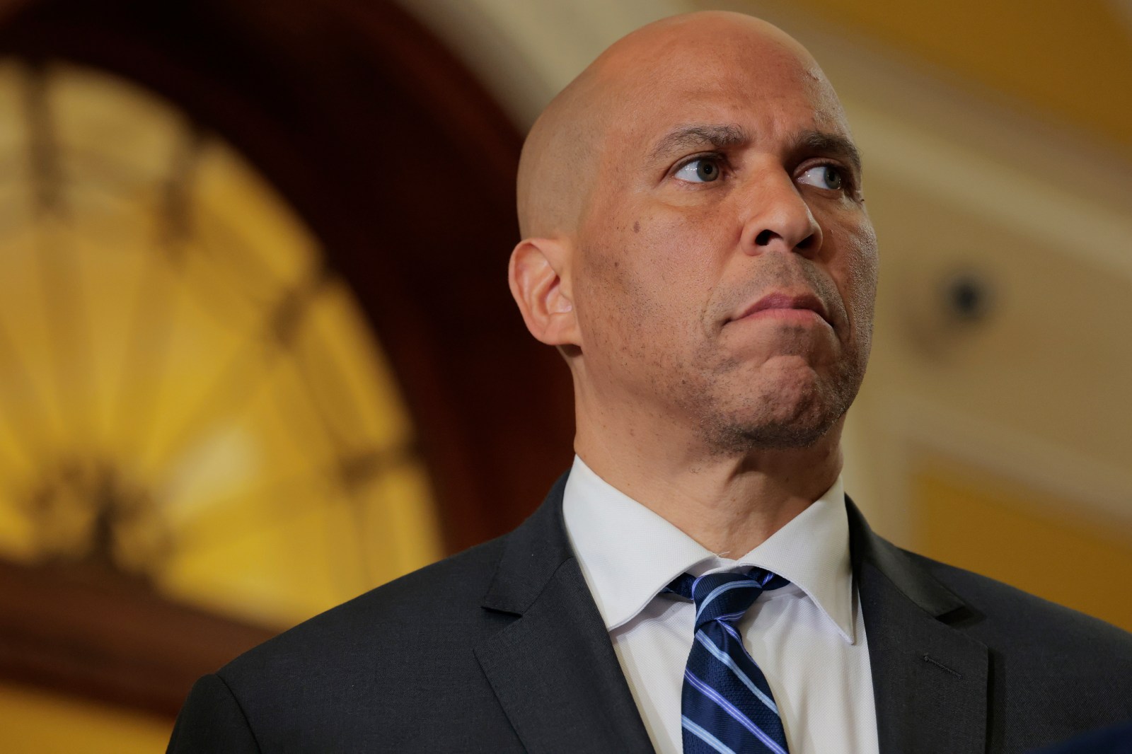 Senator Cory Booker Opposes Trump Administration’s Iran War Exit Strategy