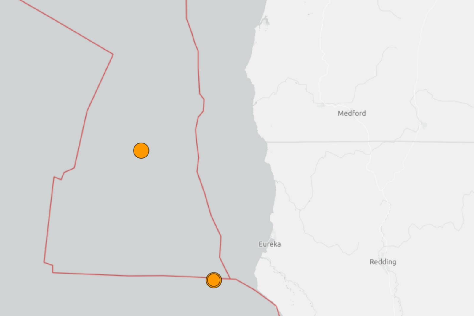 Recent Offshore Earthquakes Near Northern California: A Detailed Analysis