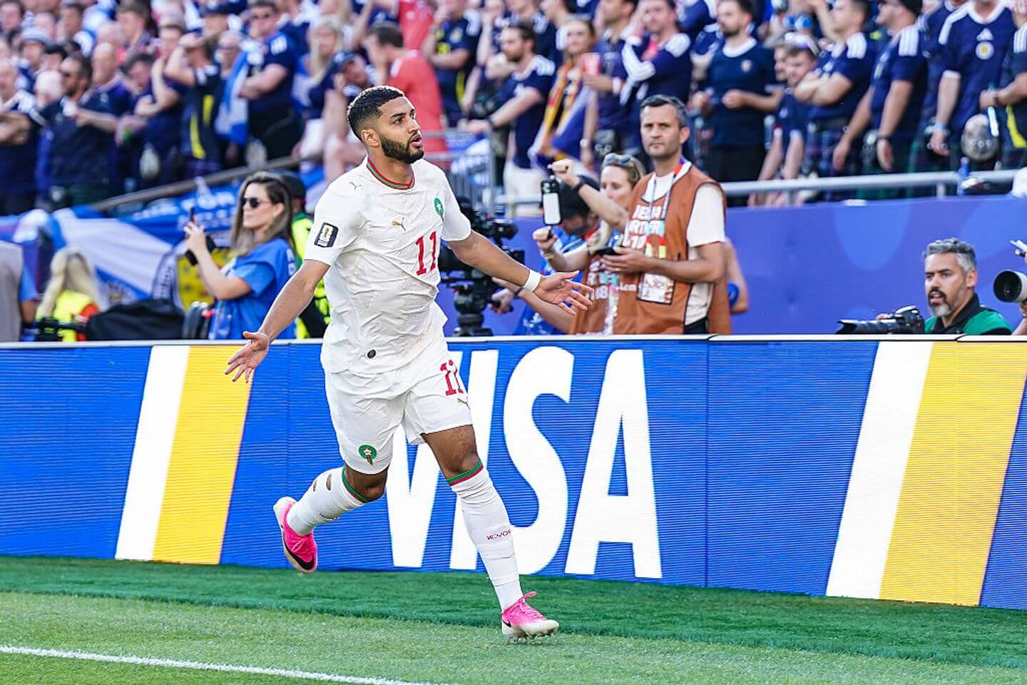 Morocco Takes Early Lead Against Scotland in World Cup