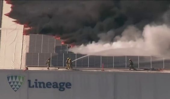 Fire in Boyle Heights Warehouse Causes Extended Smoke Impact in Los Angeles