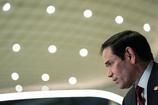 Secretary of State Marco Rubio Addresses Strait of Hormuz Charges