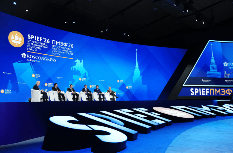 Putin’s Speech at Economic Forum After Drone Strikes on St. Petersburg