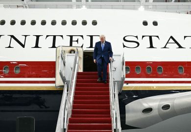 Trump Unveils Refurbished Presidential Aircraft