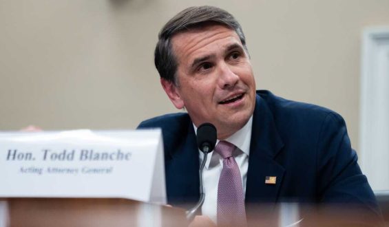 Trump Nominates Todd Blanche as Attorney General