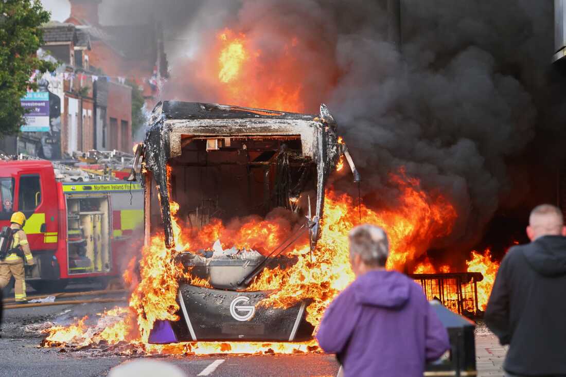 Calls for Calm Following Violent Protests Linked to Stabbing Incident in Belfast