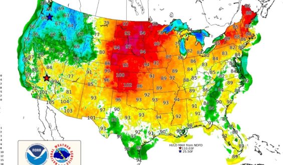 Widespread Heat Wave Brings Dangerous Temperatures Across the U.S.