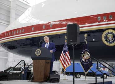 President Trump Unveils New Air Force One Ahead of July 4 Celebration