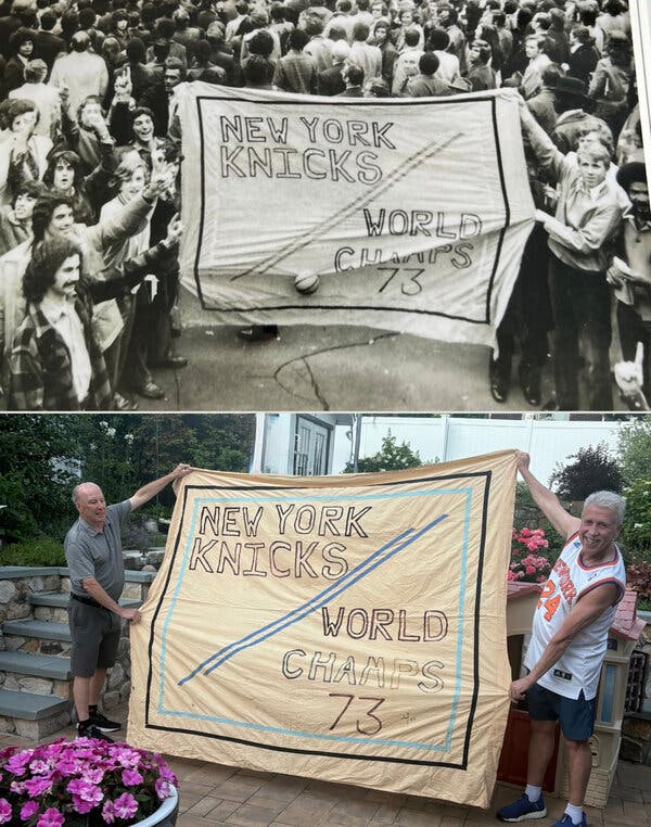 Lifelong Fans Celebrate Knicks’ Championship 53 Years Later