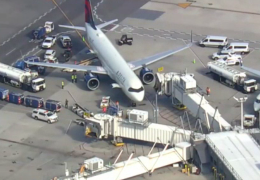 Delta Flight Lands Safely After Reported Landing Gear Issue