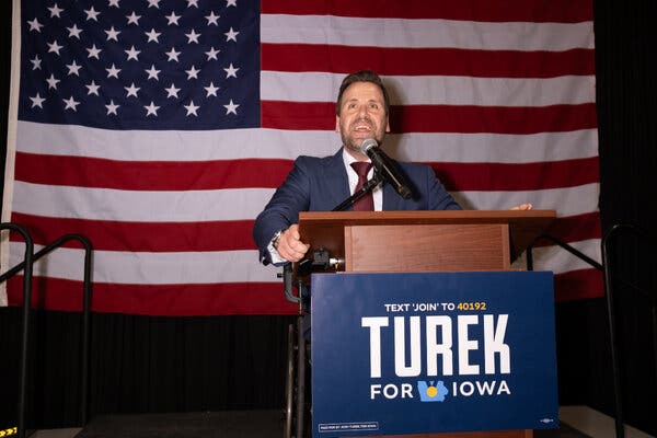Josh Turek Wins Democratic Primary for U.S. Senate in Iowa