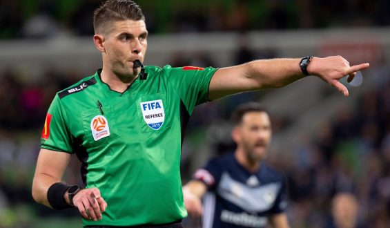 Australian FIFA Referee Faces Controversy Over Hand Gesture Allegation