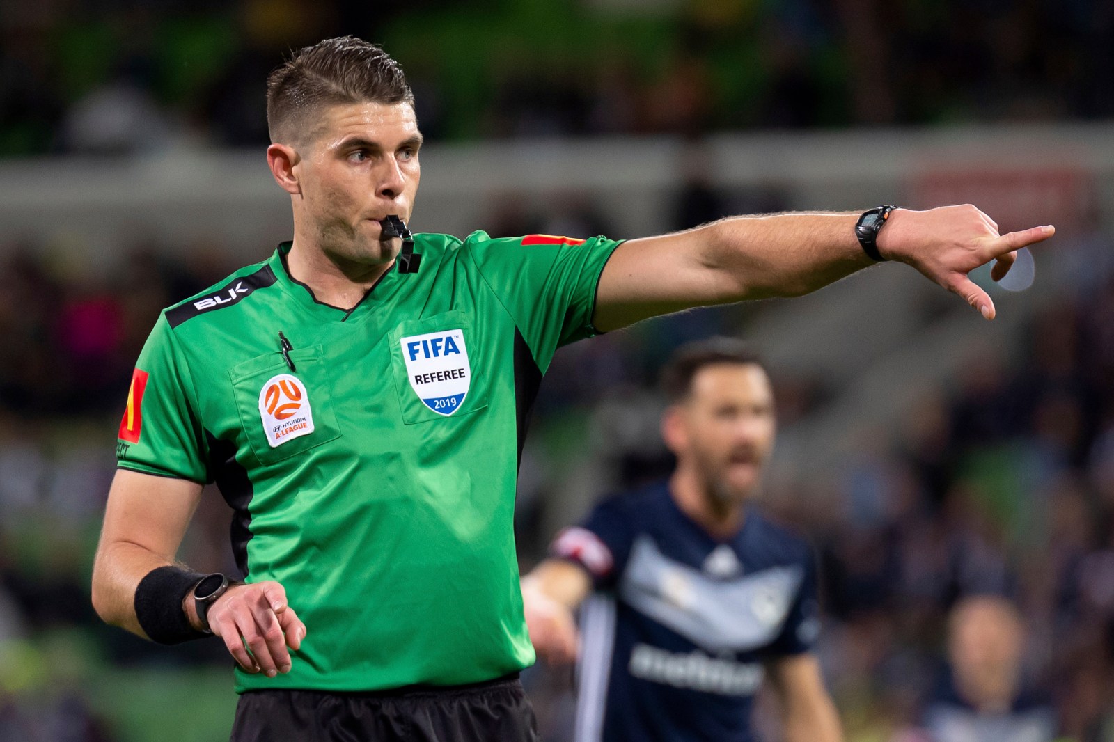Australian FIFA Referee Faces Controversy Over Hand Gesture Allegation