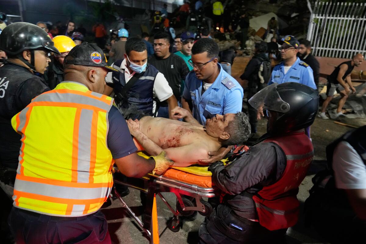 Powerful Earthquakes Devastate Venezuela