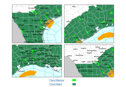 Millions Under Flood Alerts in Texas, Louisiana, and Mississippi