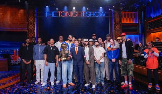 Late Night Celebration for Knicks’ Historic Win