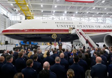 Trump Unveils New Air Force One Jet