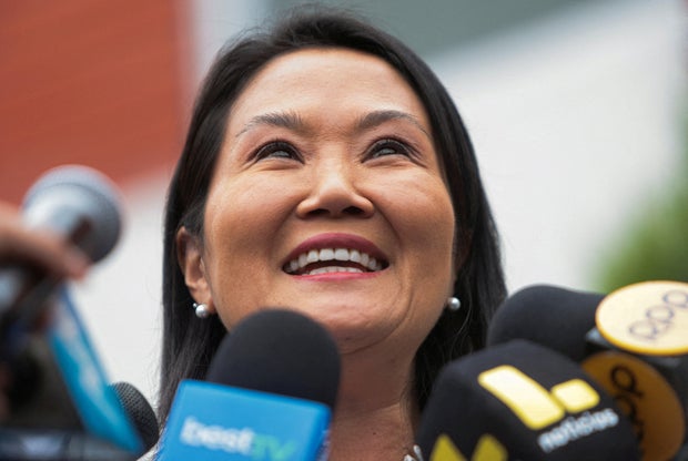 Keiko Fujimori Leads the Runoff Election in Peru