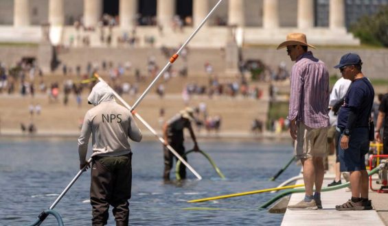 Alleged Vandalism of Lincoln Memorial Reflecting Pool Sparks Controversy