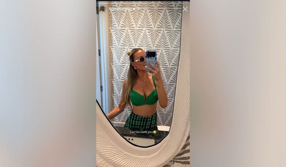 Brittany Aldean Impresses with Stylish Instagram Selfie