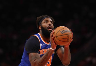 Knicks Center Mitchell Robinson Reacts to Trump’s Game Attendance