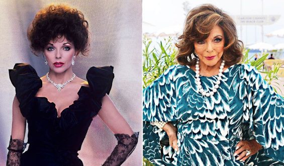 Joan Collins Shares Tips on Aging Gracefully